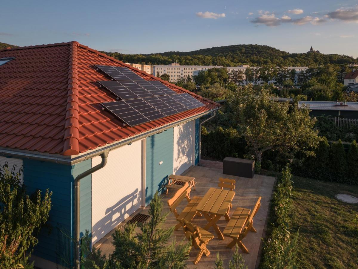 Blaues Ferienhaus Wernigerode Extérieur photo